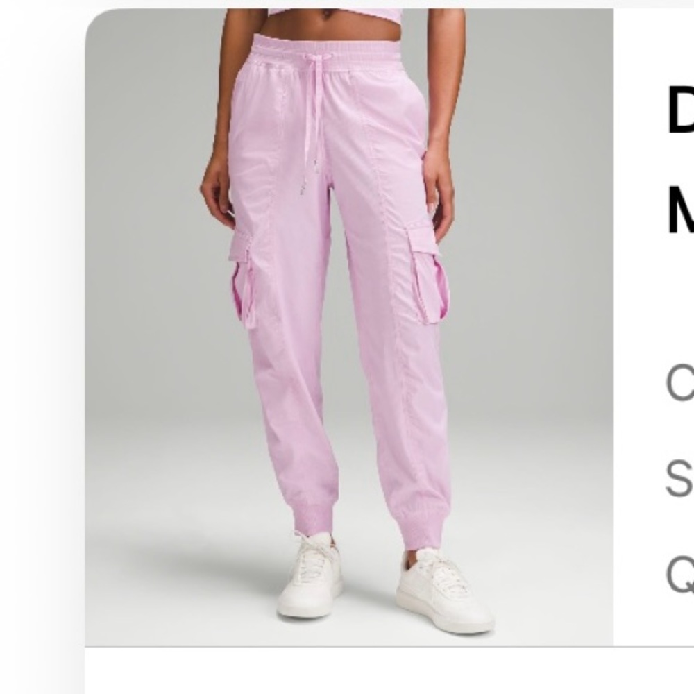 Lululemon dance studio pants vitapink